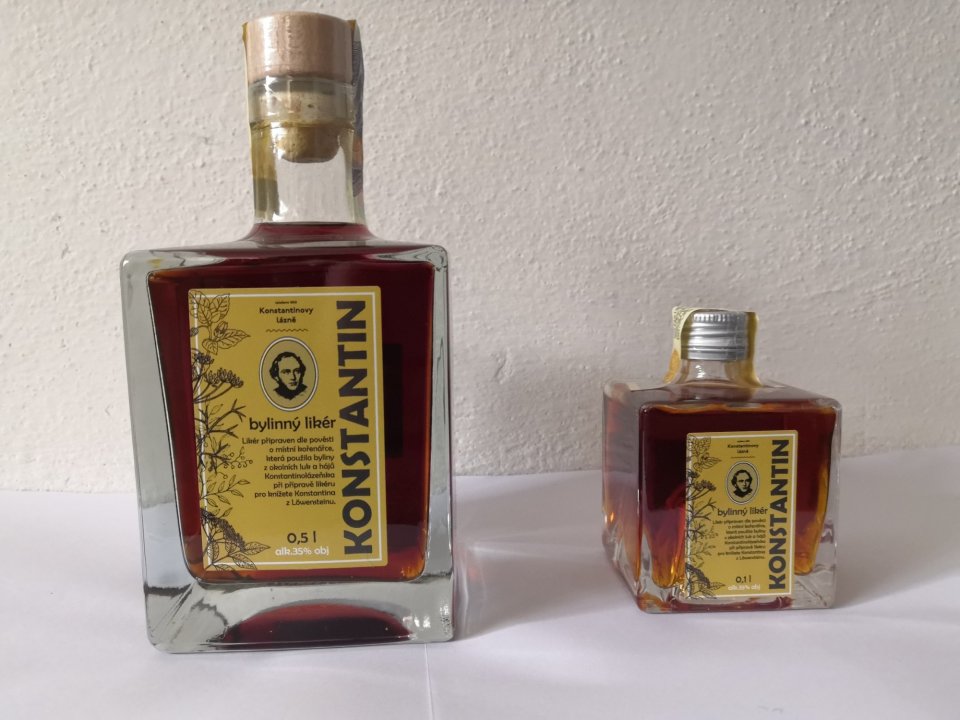 Herbal liqueur Konstantin