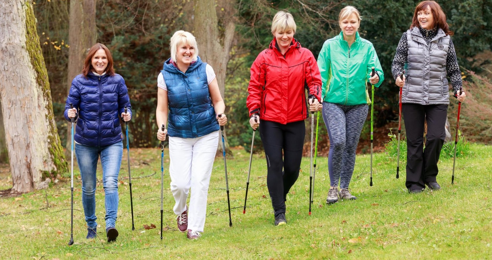 Skupinový Nordic Walking